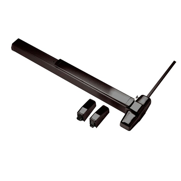 Grade 1 Surface Vertical Rod Exit Bar, Wide Stile Pushpad, 36-in Panic Device, 84-in Door Height, Ex